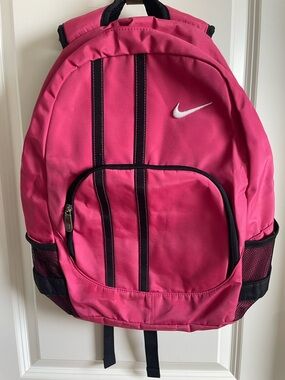 Nike Hot Pink Backpack with Black Accents